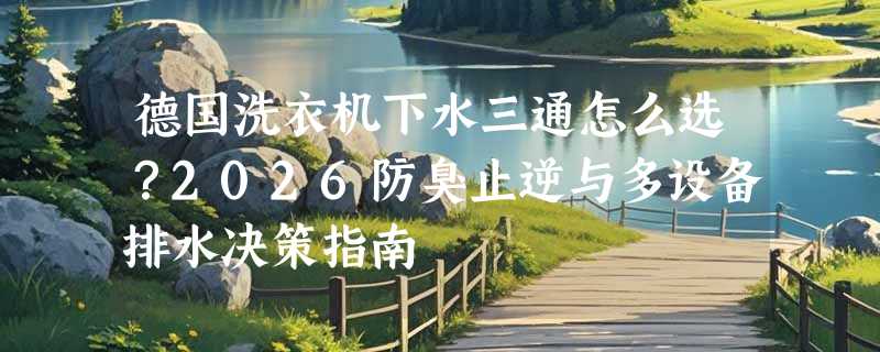 德国洗衣机下水三通怎么选？2026防臭止逆与多设备排水决策指南