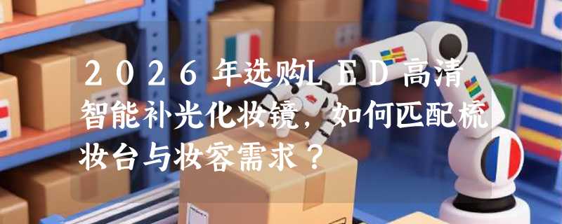 2026年选购LED高清智能补光化妆镜，如何匹配梳妆台与妆容需求？