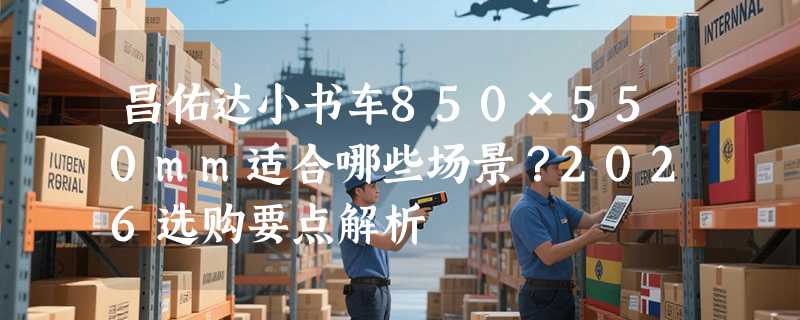 昌佑达小书车850×550mm适合哪些场景？2026选购要点解析