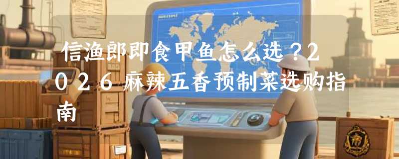 信渔郎即食甲鱼怎么选？2026麻辣五香预制菜选购指南