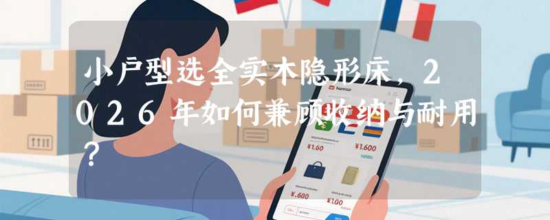 小户型选全实木隐形床，2026年如何兼顾收纳与耐用？