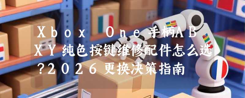Xbox One手柄ABXY纯色按键维修配件怎么选？2026更换决策指南
