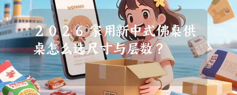 2026家用新中式佛桌供桌怎么选尺寸与层数？