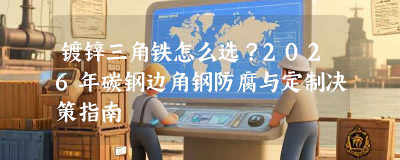 镀锌三角铁怎么选？2026年碳钢边角钢防腐与定制决策指南