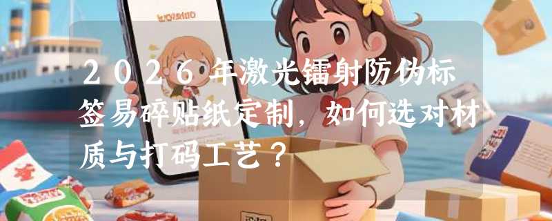 2026年激光镭射防伪标签易碎贴纸定制，如何选对材质与打码工艺？