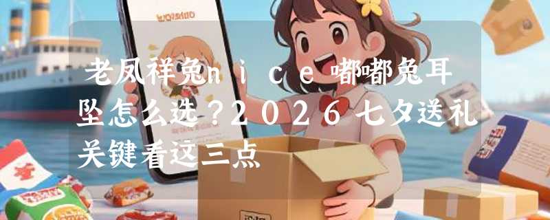 老凤祥兔nice嘟嘟兔耳坠怎么选？2026七夕送礼关键看这三点