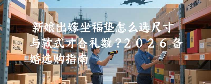 新娘出嫁坐福垫怎么选尺寸与款式才合礼数？2026备婚选购指南