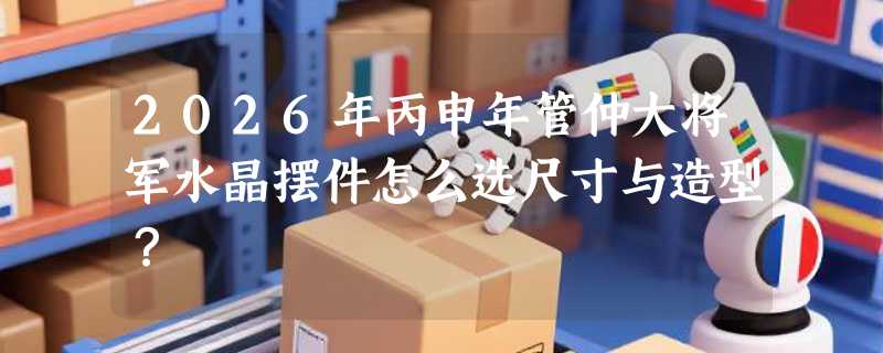 2026年丙申年管仲大将军水晶摆件怎么选尺寸与造型？