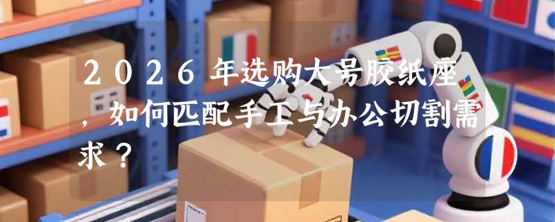 2026年选购大号胶纸座，如何匹配手工与办公切割需求？