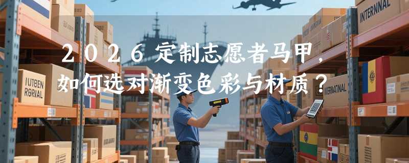 2026定制志愿者马甲，如何选对渐变色彩与材质？