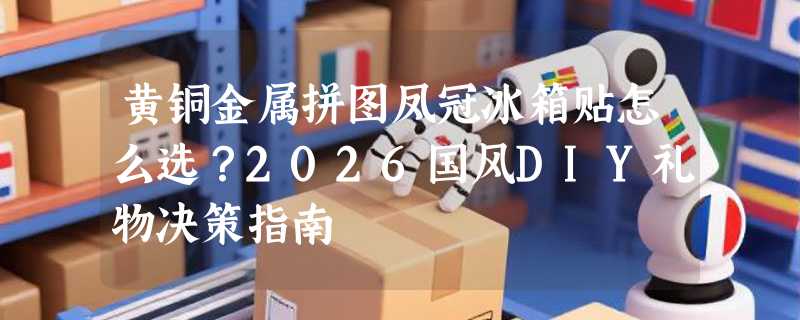 黄铜金属拼图凤冠冰箱贴怎么选？2026国风DIY礼物决策指南