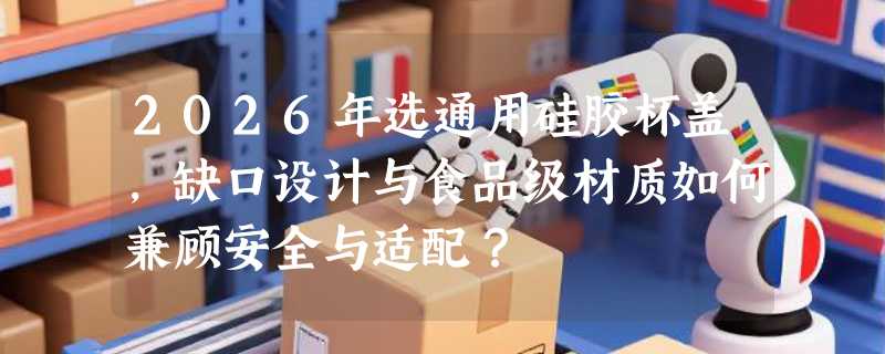 2026年选通用硅胶杯盖，缺口设计与食品级材质如何兼顾安全与适配？