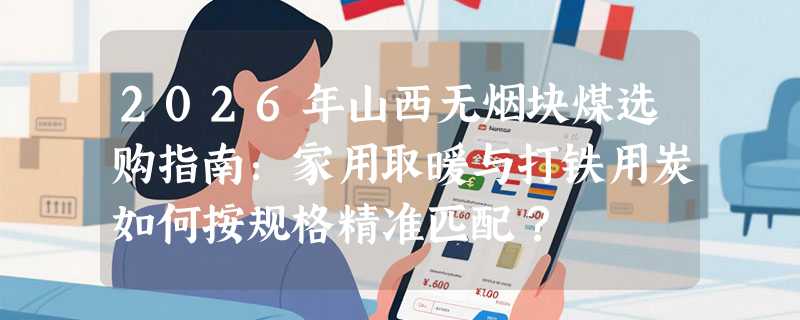 2026年山西无烟块煤选购指南：家用取暖与打铁用炭如何按规格精准匹配？