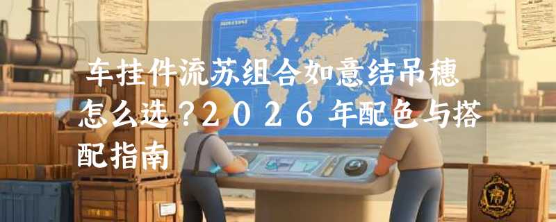 车挂件流苏组合如意结吊穗怎么选？2026年配色与搭配指南