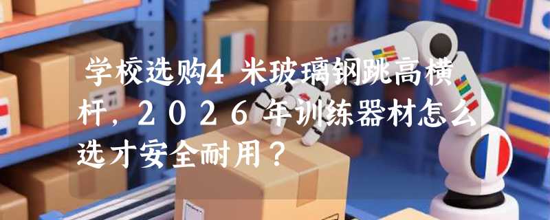 学校选购4米玻璃钢跳高横杆，2026年训练器材怎么选才安全耐用？