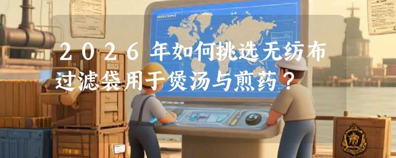 2026年如何挑选无纺布过滤袋用于煲汤与煎药？