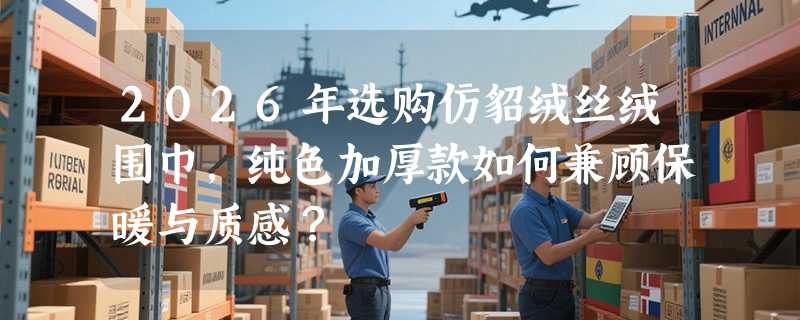 2026年选购仿貂绒丝绒围巾，纯色加厚款如何兼顾保暖与质感？