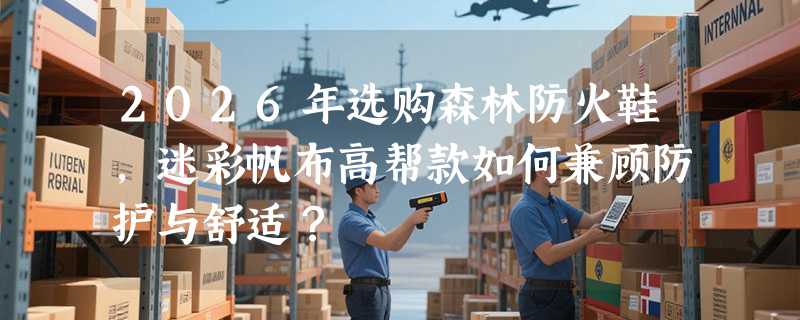 2026年选购森林防火鞋，迷彩帆布高帮款如何兼顾防护与舒适？