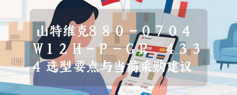山特维克880-0704W12H-P-GR 4334选型要点与当前采购建议