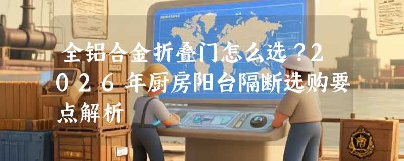 全铝合金折叠门怎么选？2026年厨房阳台隔断选购要点解析