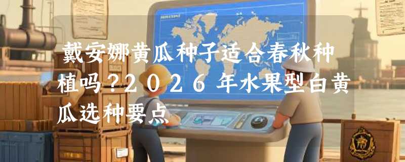 戴安娜黄瓜种子适合春秋种植吗？2026年水果型白黄瓜选种要点