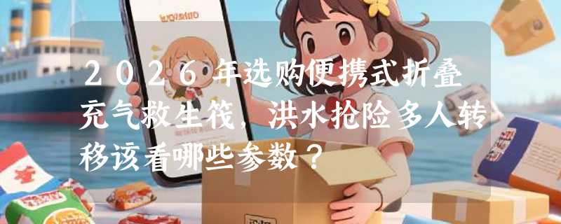 2026年选购便携式折叠充气救生筏，洪水抢险多人转移该看哪些参数？