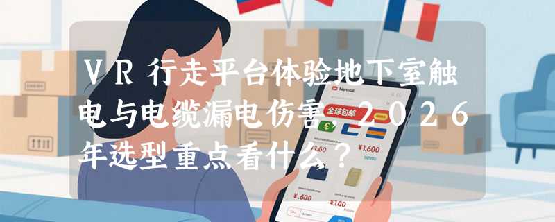 VR行走平台体验地下室触电与电缆漏电伤害，2026年选型重点看什么？