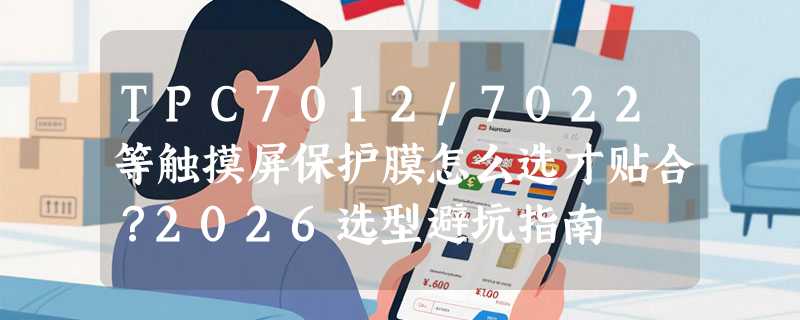 TPC7012/7022等触摸屏保护膜怎么选才贴合？2026选型避坑指南
