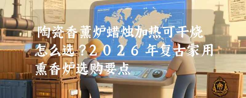 陶瓷香薰炉蜡烛加热可干烧怎么选？2026年复古家用熏香炉选购要点