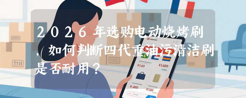 2026年选购电动烧烤刷，如何判断四代重油污清洁刷是否耐用？