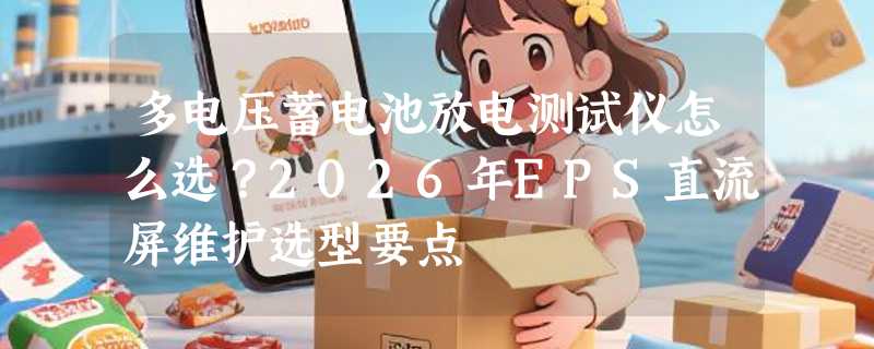 多电压蓄电池放电测试仪怎么选？2026年EPS直流屏维护选型要点
