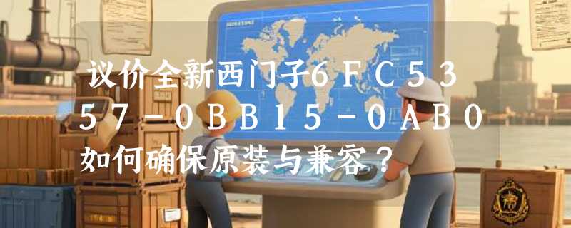 议价全新西门子6FC5357-0BB15-0AB0如何确保原装与兼容？