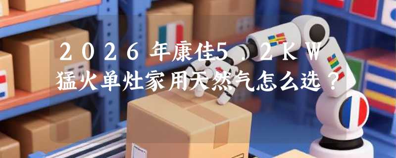 2026年康佳5.2KW猛火单灶家用天然气怎么选？