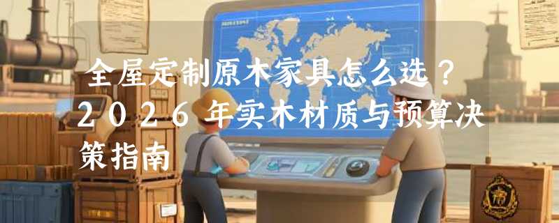 全屋定制原木家具怎么选？2026年实木材质与预算决策指南