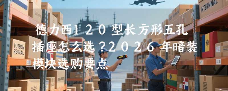 德力西120型长方形五孔插座怎么选？2026年暗装模块选购要点