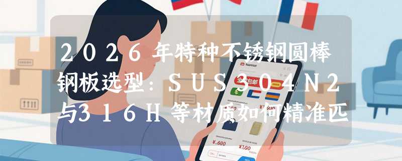 2026年特种不锈钢圆棒钢板选型：SUS304N2与316H等材质如何精准匹配？