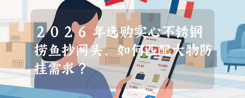2026年选购实心不锈钢捞鱼抄网头，如何匹配大物防挂需求？
