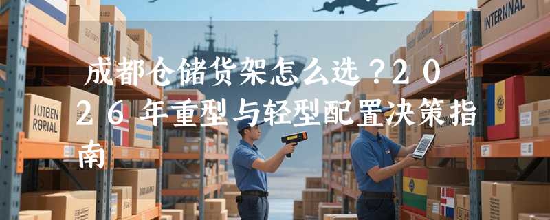 成都仓储货架怎么选？2026年重型与轻型配置决策指南