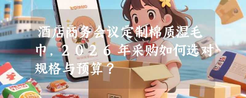酒店商务会议定制棉质湿毛巾，2026年采购如何选对规格与预算？