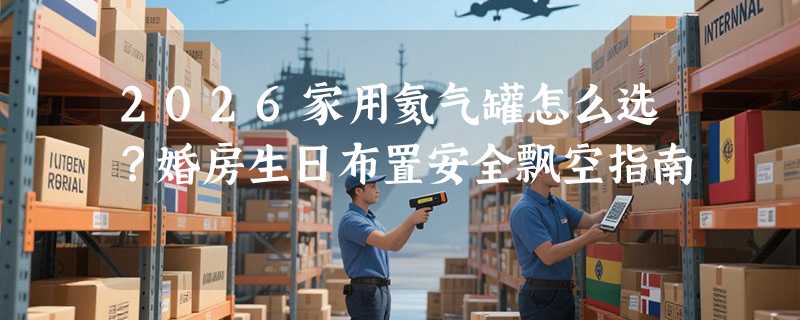 2026家用氦气罐怎么选？婚房生日布置安全飘空指南