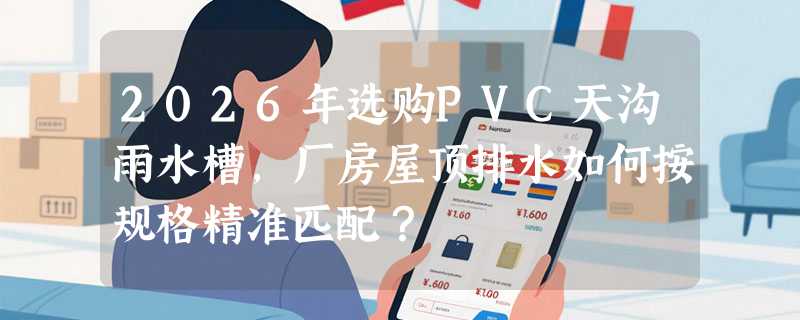 2026年选购PVC天沟雨水槽，厂房屋顶排水如何按规格精准匹配？