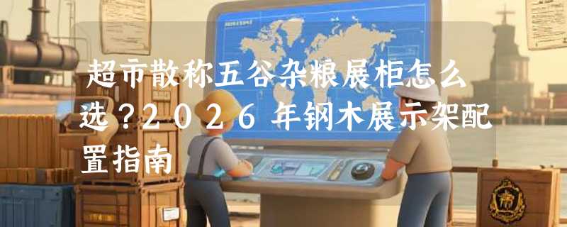 超市散称五谷杂粮展柜怎么选？2026年钢木展示架配置指南