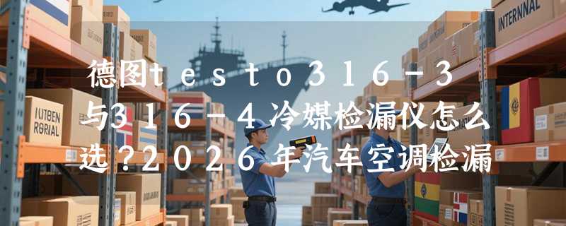 德图testo316-3与316-4冷媒检漏仪怎么选？2026年汽车空调检漏选型指南
