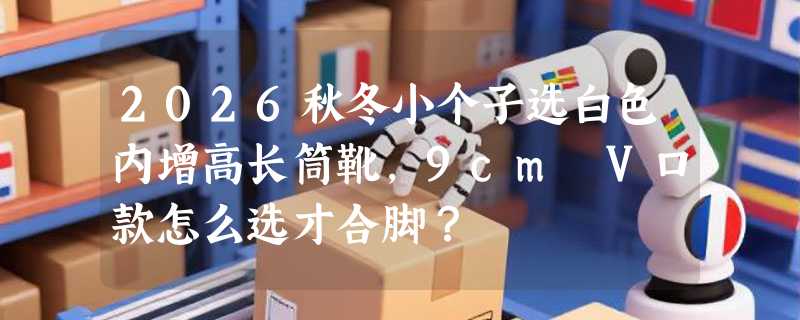 2026秋冬小个子选白色内增高长筒靴，9cm V口款怎么选才合脚？