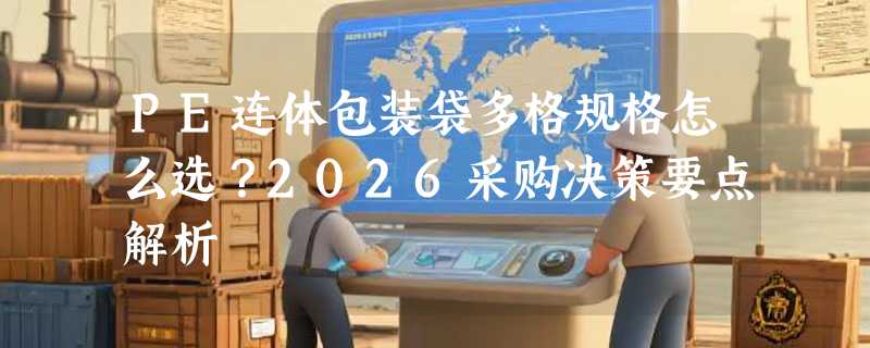 PE连体包装袋多格规格怎么选？2026采购决策要点解析