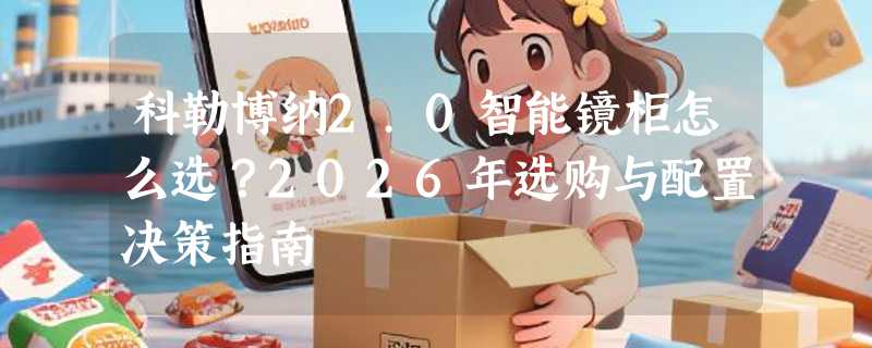 科勒博纳2.0智能镜柜怎么选？2026年选购与配置决策指南