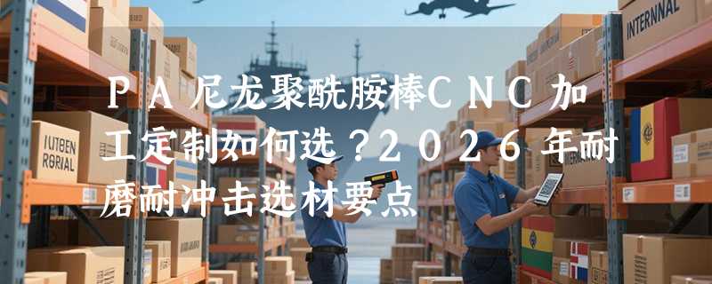 PA尼龙聚酰胺棒CNC加工定制如何选？2026年耐磨耐冲击选材要点