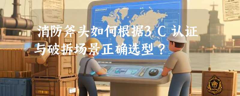 消防斧头如何根据3C认证与破拆场景正确选型？