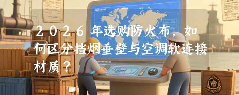 2026年选购防火布，如何区分挡烟垂壁与空调软连接材质？