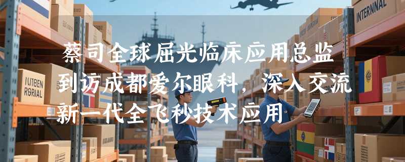 蔡司全球屈光临床应用总监到访成都爱尔眼科，深入交流新一代全飞秒技术应用
